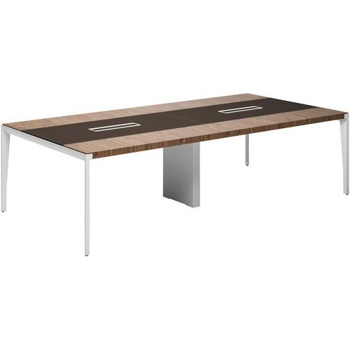 Table de réunion gamme X9 - 280 cm - Quadrifoglio