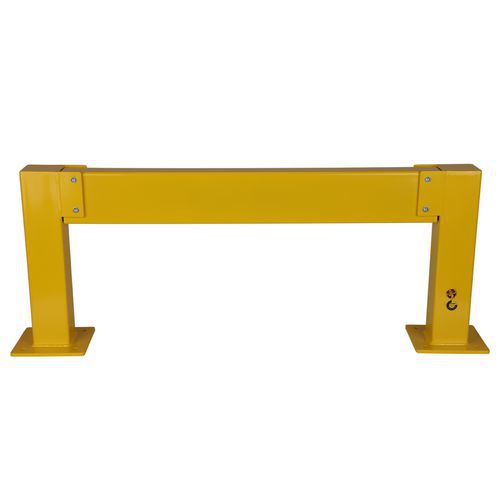 Gecoate relingset - Hoogte 500 mm - 1 dwarsligger - Crash Stop