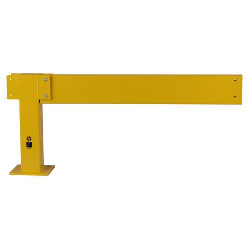 Uitbreidingsset voor reling - Tussenpaal met coating - 500 mm - Crash Stop