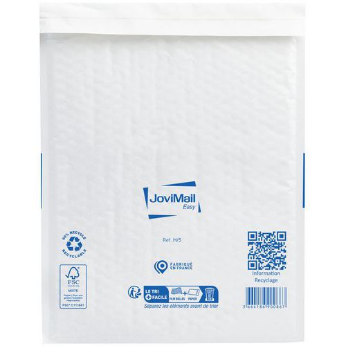 Luchtkussenenveloppen, Met venster: nee, Nuttige breedte: 270 mm, Nuttige hoogte: 360 mm, Kleur: Wit