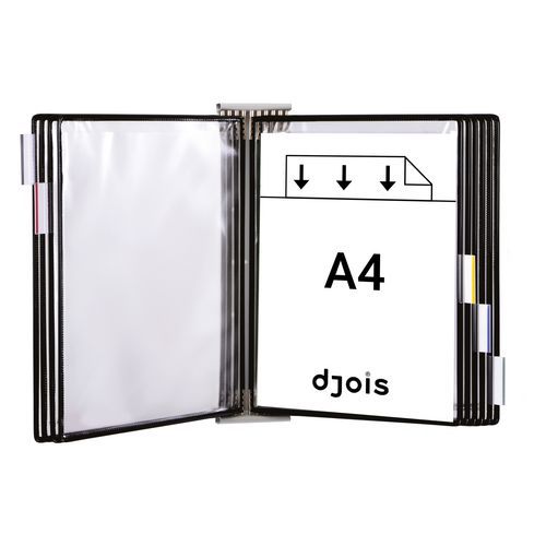 Uitbreiding voor wandhouder - 10 hoesjes - Djois Made By Tarifold