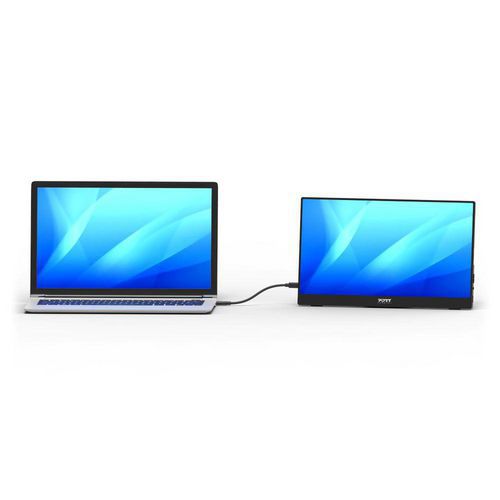 Draagbaar scherm FHD 15,6 - geen touchscreen - Port Connect