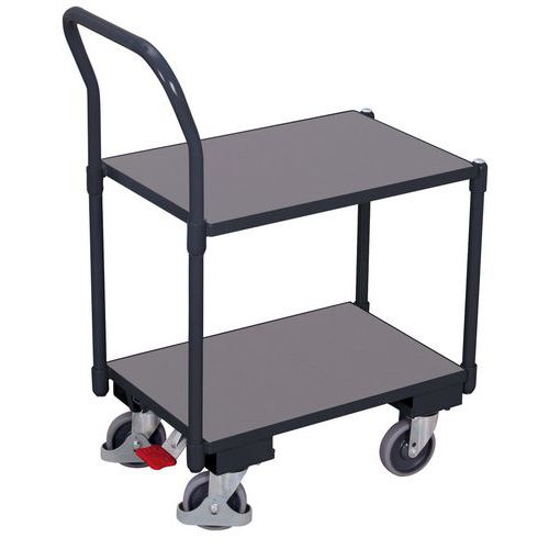Rolplateau - 2 plateaus en rugleuning - Variofit