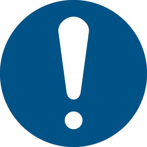 Panneau pictogramme obligation generale - Djois Made By Tarifold Panneau pictogramme obligation generale - Djois Made By Tarifold