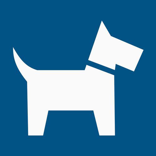 Panneau d'information - Chiens autorises - Djois Made By Tarifold Panneau d'information - Chiens autorises - Djois Made By Tarifold