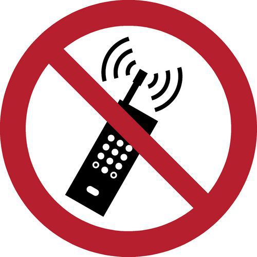 Pictogram Mobiele telefoon verboden