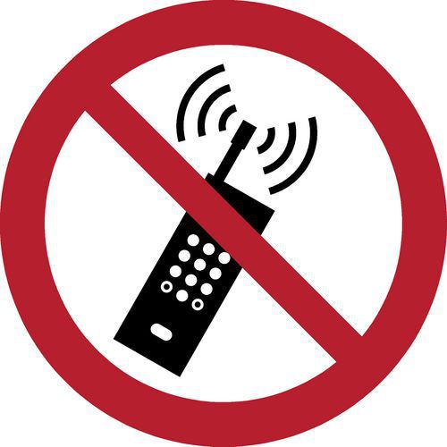 Pictogram Mobiele telefoon verboden Pictogram Mobiele telefoon verboden