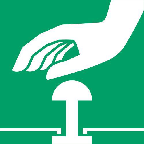 Pictogram Noodstop Pictogram Noodstop
