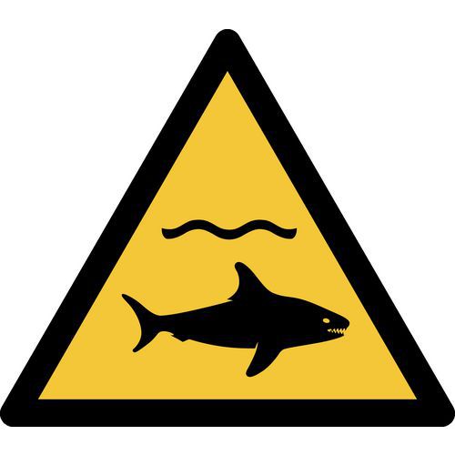 Pictogram Waarschuwing: haai