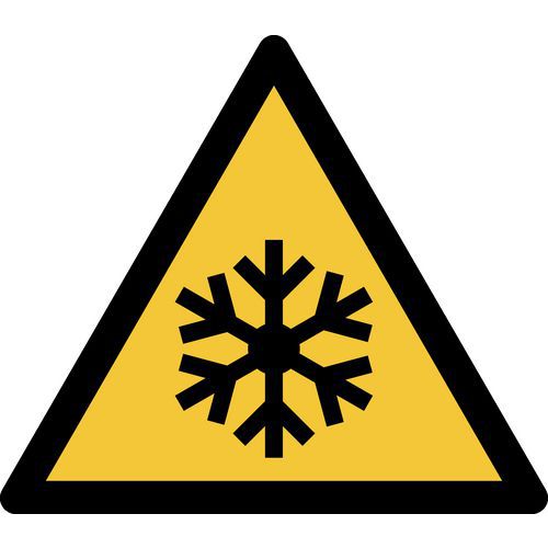 Pictogram Waarschuwing: lage temperaturen