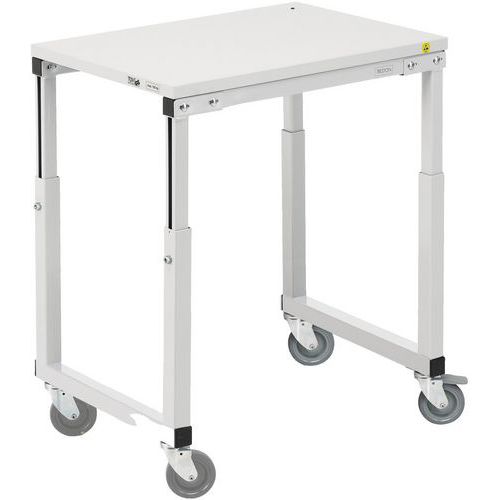 Verstelbare mobiele werktafel SAP - Treston