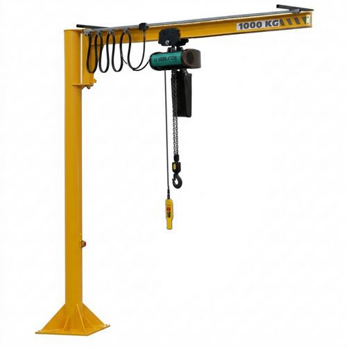 Kolomzwenkkraan 1000 kg compleet set - Huchez