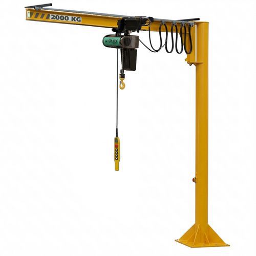 Kolomzwenkkraan 2000 kg compleet set - Huchez