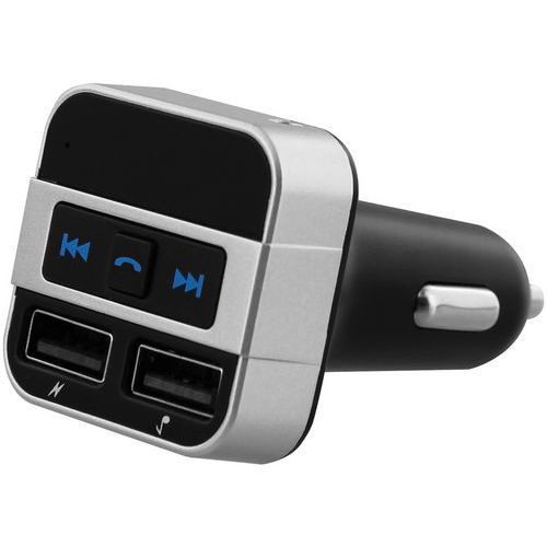 Bluetooth-FM-zender - handsfree set - grijs - T'nB