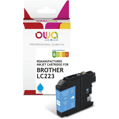 Inkjetcartridge refurbished BROTHER LC223 - OWA