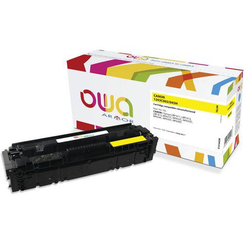 Toner refurbished CANON 045H, Capaciteit (aantal bladen): 2200, Printer merk: Canon