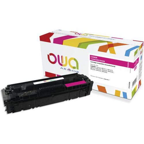 Toner refurbished CANON 045H, Capaciteit (aantal bladen): 2200, Printer merk: Canon