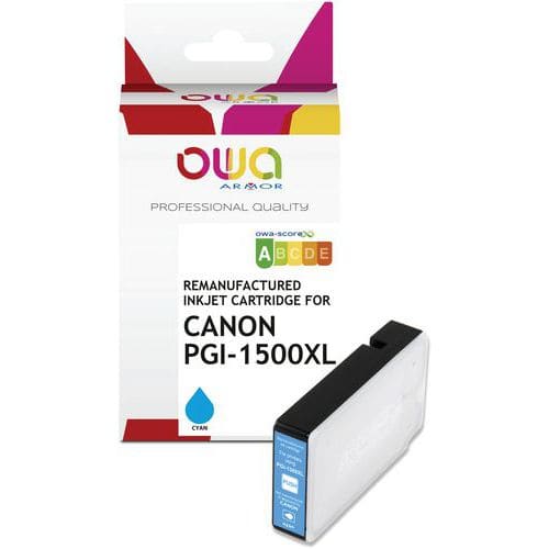 Inkjetcartridge refurbished CANON PGI-1500XL - OWA