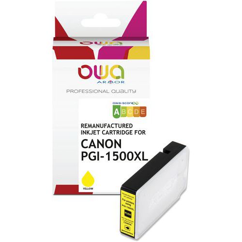Inkjetcartridge refurbished CANON PGI-1500XL - OWA