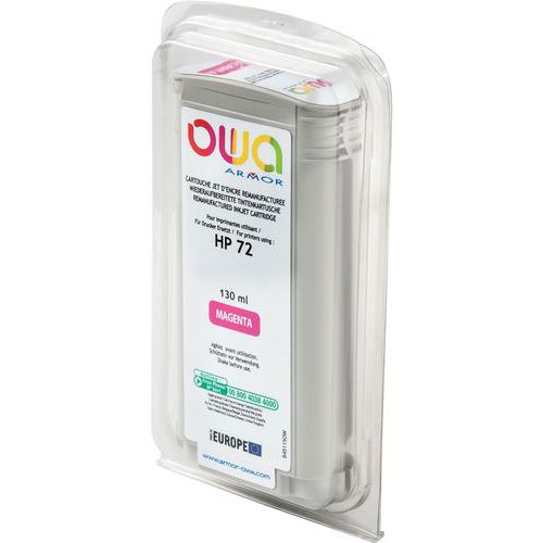 Inkjetcartridge refurbished Plotter HP 72 - OWA