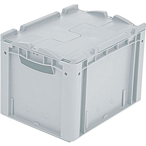 Eurostapelbak XL, Totale inhoud: 25 L, Stapelbaar: ja, Totale hoogte: 288 mm, Totale breedte: 268 mm