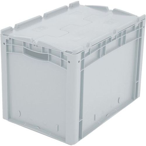 Eurostapelbak XLD- LxB 600x400 mm, Totale inhoud: 84 L, Stapelbaar: ja, Totale hoogte: 438 mm