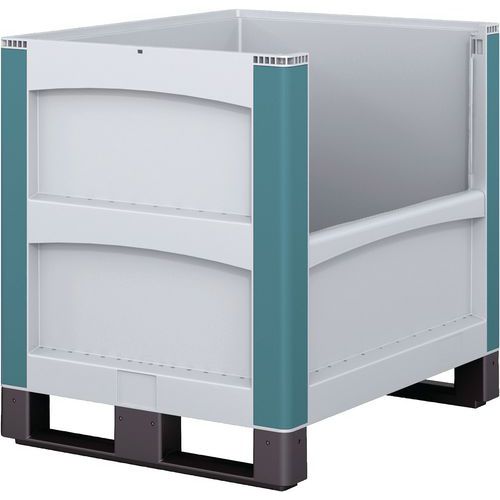 Heavy duty bak SL LxB 800x600 mm - grijs - Bito