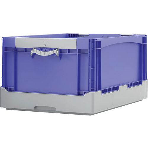Klapbox EQ LxB 600x400 mm, Totale inhoud: 62 L, Totale hoogte: 320 mm, Totale breedte: 400 mm