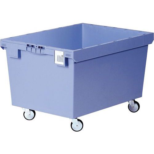 Multifunctionele bak, Totale inhoud: 114 L, Materiaal: Gerecycled kunststof, Lean Management: ja