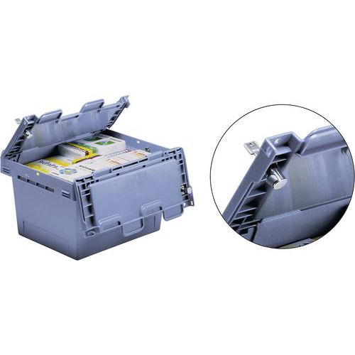 Multifunctionele bak, Totale inhoud: 109 L, Materiaal: Gerecycled kunststof, Lean Management: ja