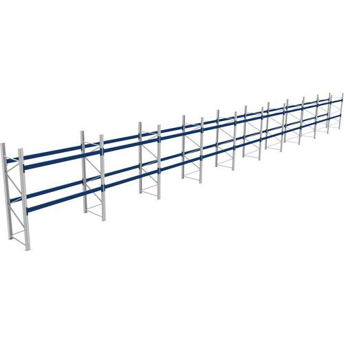 Palletstelling complete set - gegalvaniseerde afwerking - belasting pallet 800 kg - Bito