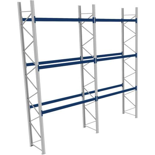 Palletstelling complete set - gegalvaniseerde afwerking - belasting pallet 800 kg - Bito