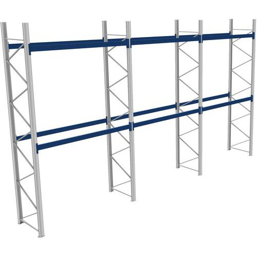 Palletstelling complete set - gegalvaniseerde afwerking - belasting pallet 600 kg - Bito