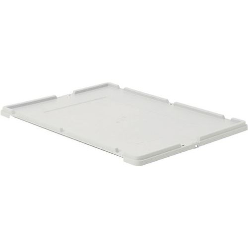 Stulpdeksel voor draaistapelbak, Lengte: 80 cm, Breedte: 600 mm, Gebruik voor voedsel: nee