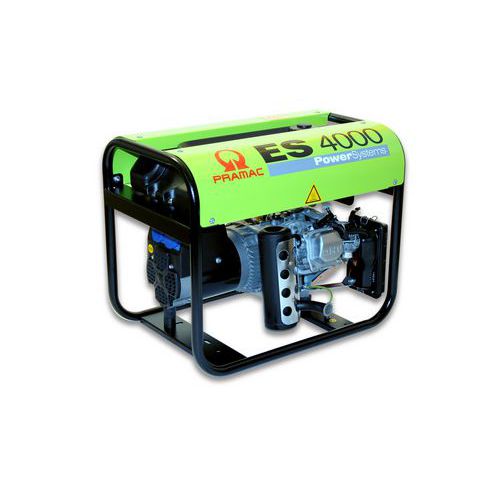 Benzinegenerator ES4000 eenfasig AVR 3,1 kW - Pramac