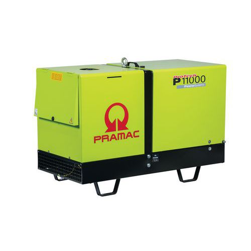 Dieselgenerator P11000 eenfasig elektrisch start CPI 9,7 kW - Pramac