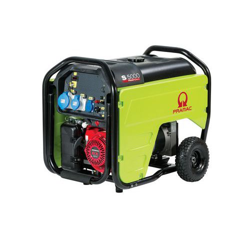 Benzinegenerator S5000 eenfasig elektrisch DPP CONN APR 11,1 kW-Pramac