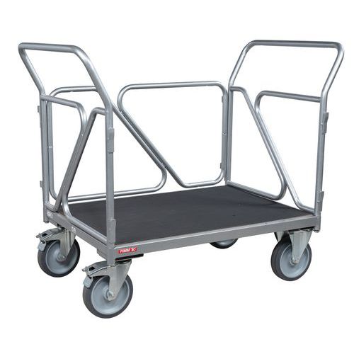 Chariot 2 dossiers + 1 ridelle tube - 500 kg  - FIMM