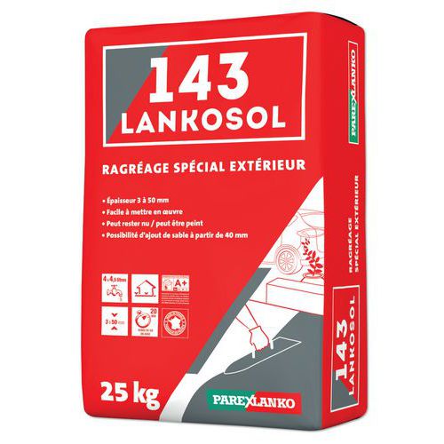 Zelfnivellerende mortel voor binnen en buiten - ParexLanko