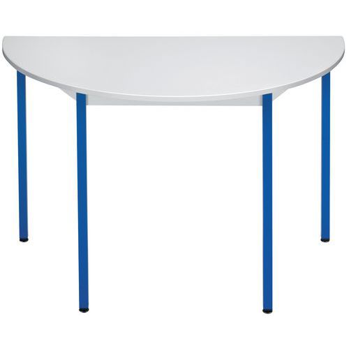 Table de réunion modulaire universelle - Demi-cercle - Manutan Expert