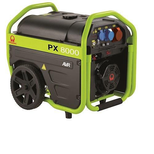 Benzinegenerator met AVR PX8000 driefasig 4,8 kW - Pramac