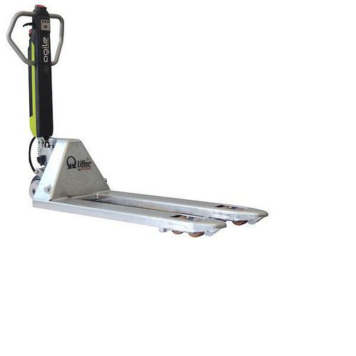 Pallettruck Semi-elektrisch AGILE gegalvaniseerd - 1200 kg - Pramac