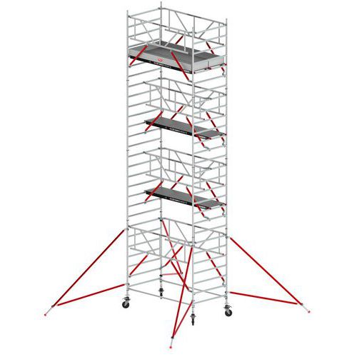 Échafaudage roulant RS TOWER 52-S - Plateforme Fiber-Deck® - Altrex