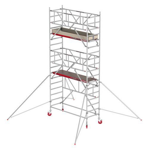 Rolsteiger RS TOWER 41 PLUS-S, Materiaal: Aluminium, Platform hoogte: 4.2 m, Werkhoogte: 6.2 m