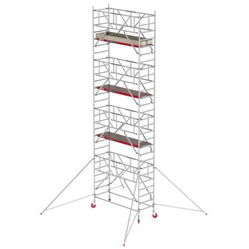 Rolsteiger RS TOWER 41 PLUS-S, Materiaal: Aluminium, Platform hoogte: 7.2 m, Werkhoogte: 9.2 m
