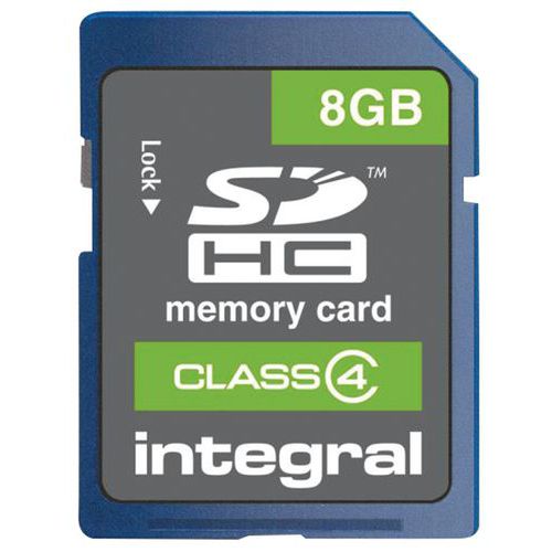 Carte mémoire SDHC Intégral class 4