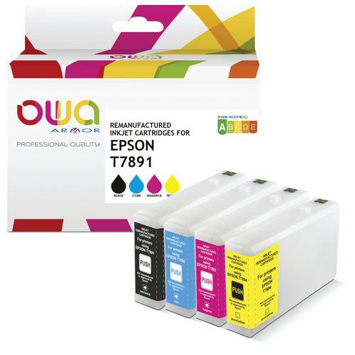 Cartouche d'encre remanufacturée EPSON T789 - OWA