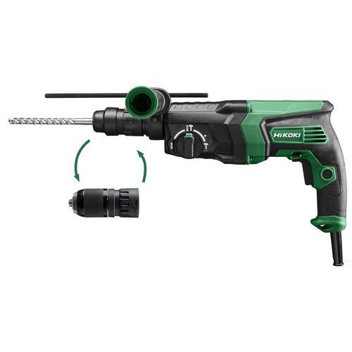 Boor-breekhamer DH26PMCW1Z 3 standen SDS+ 26mm 830W - Hikoki