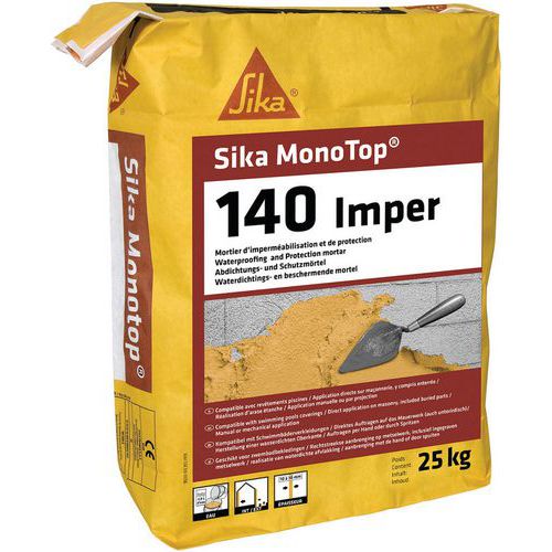 Waterdichtingsmortel MonoTop 140 - Sika
