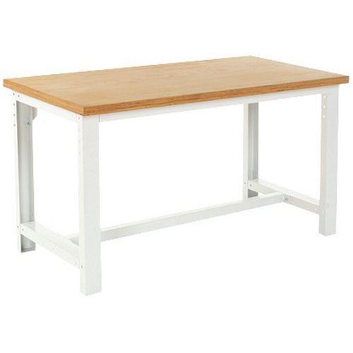 Werkbank Cubio - Breedte 200 cm - Multiplex